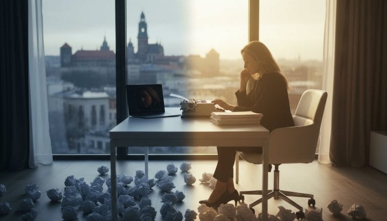 Syndrom oszusta u pisarza: Jak pokonać lęk i uwierzyć w swój talent? (Przewodnik 2026) 5 Książka AORA article 1136664 1775786043